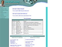 Tablet Screenshot of drwalt.com